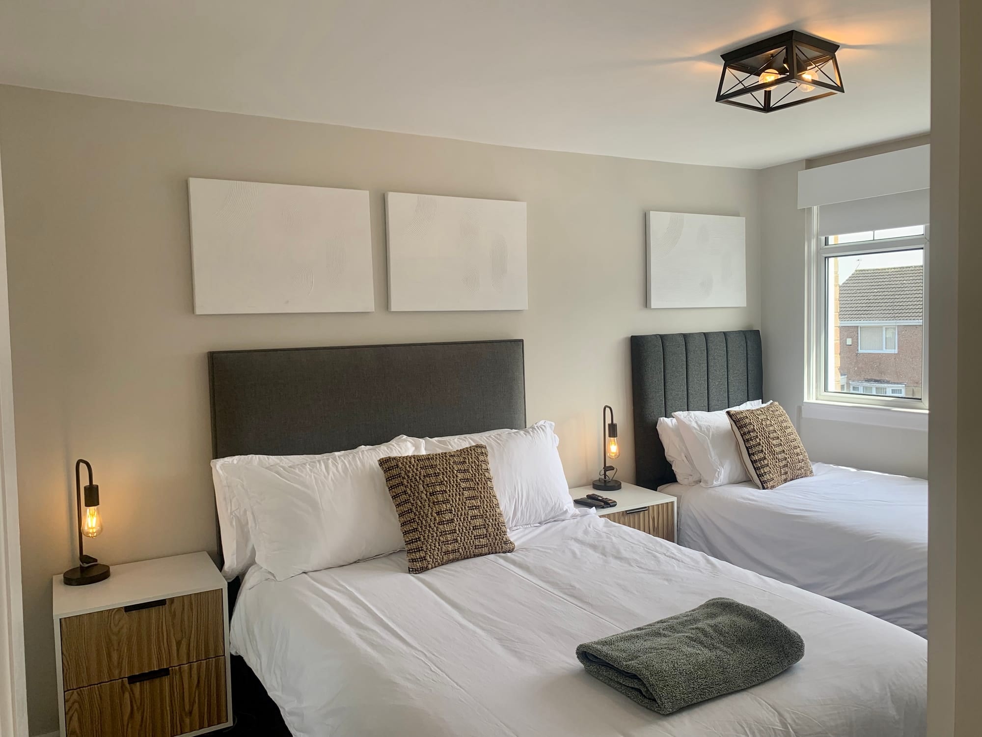 Kingfisher Nest bedroom with natural light